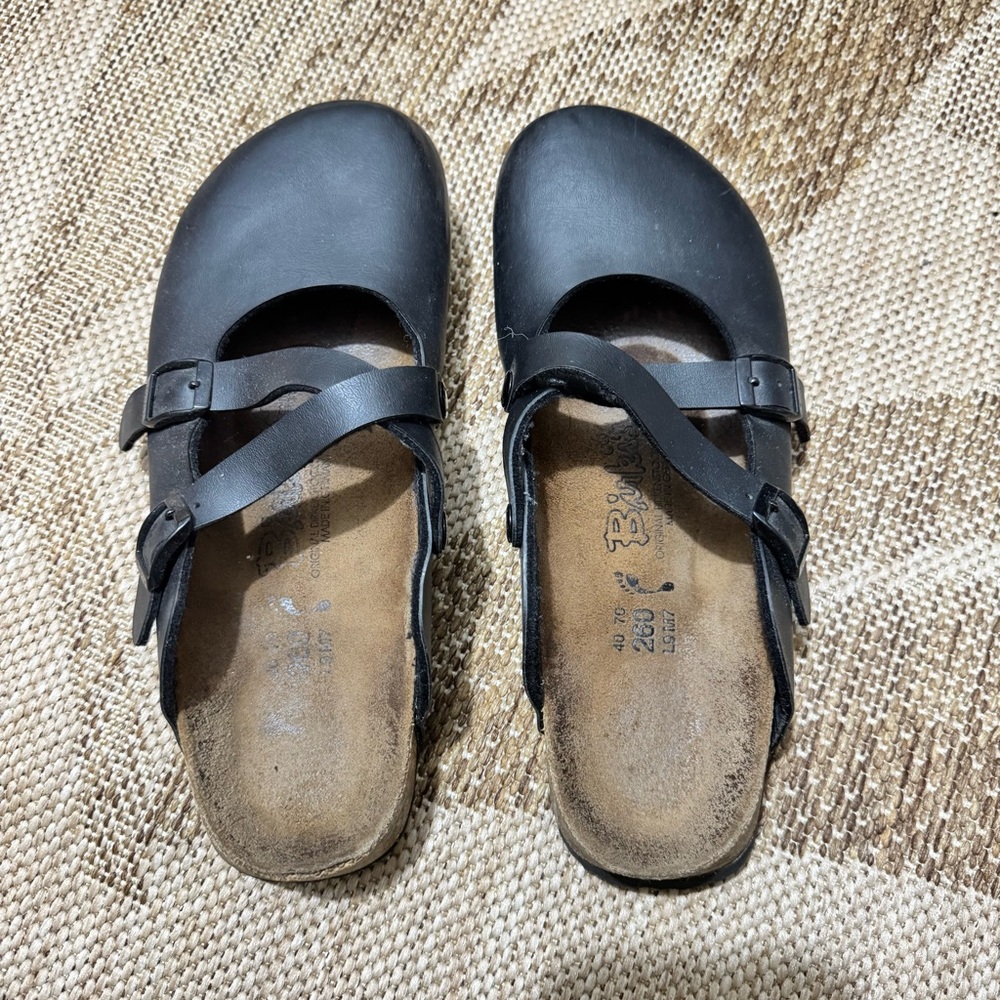 Women's Birkenstock Birkis Dorian Black Mary Jane size 40